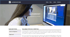 Desktop Screenshot of alexabrunet.com