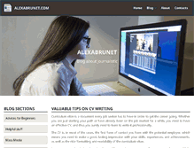 Tablet Screenshot of alexabrunet.com